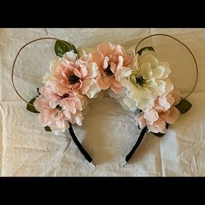 Floral Wire Minnie Ears